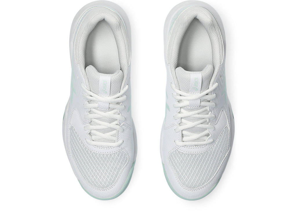 Women\'s GEL-DEDICATE 8 | White/Pale Blue | Tennis Shoes | ASICS