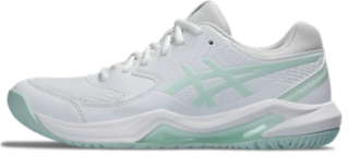 Women\'s GEL-DEDICATE 8 | White/Pale Blue | Tennis Shoes | ASICS | 