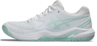 Women's GEL-DEDICATE 8 | White/Pale Blue | Tennis Shoes | ASICS