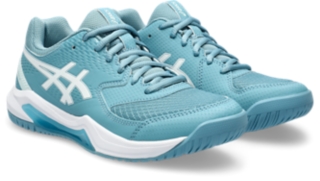 Shoes Blue/White Tennis ASICS | | Women\'s GEL-DEDICATE 8 | Gris