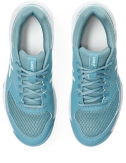 | Blue/White ASICS Tennis | Shoes Women\'s Gris | 8 GEL-DEDICATE