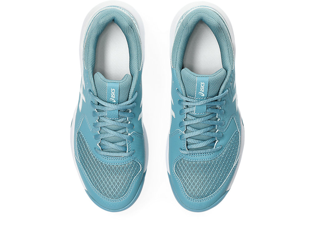 Women\'s | Blue/White 8 ASICS Gris GEL-DEDICATE | Shoes | Tennis
