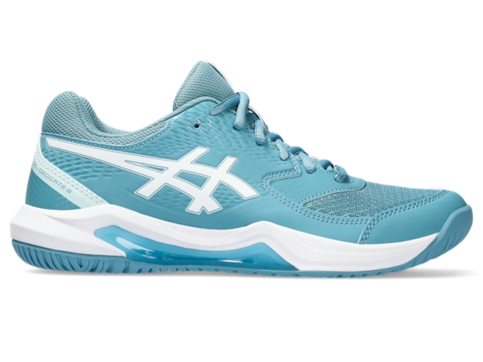 Women's GEL-DEDICATE 8 | Gris Blue/White | Tennis Shoes | ASICS