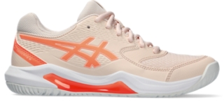 Women's GEL-DEDICATE 8, Pearl Pink/Sun Coral, Tennis Shoes