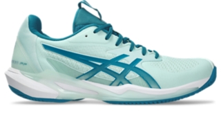 SOLUTION SPEED FF 3 CLAY Women Soothing Sea Teal Blue Women s Tennis Shoes ASICS United States