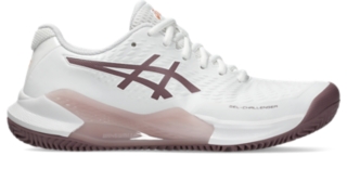 GEL CHALLENGER 14 CLAY Women White Dusty Mauve Damen Tennisschuhe ASICS DE