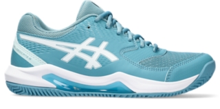 Women's GEL-DEDICATE 8 CLAY | Gris Blue/White | Tennis | ASICS DE