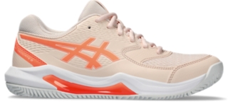 GEL DEDICATE 8 CLAY Women Pearl Pink Sun Coral Chaussures de tennis femmes ASICS BE