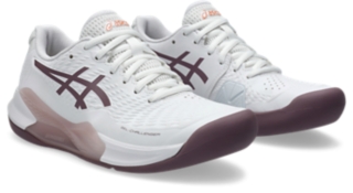 GEL-CHALLENGER 14 INDOOR（カーペット） | WHITE/DUSTY MAUVE | レディース テニス シューズ【ASICS 公式】