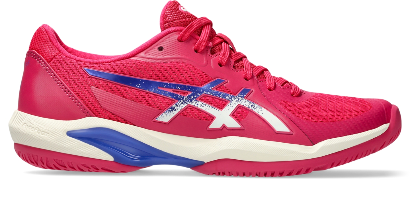 Женские кроссовки ASICS Solution Swift FF 2, цвет: Розовый / Кобальтовый — фото 1