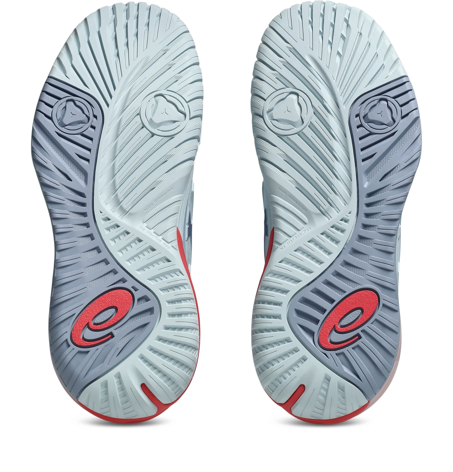 Женские кроссовки ASICS Gel-Resolution X Wide, цвет: Небесно-голубой / Серый синий — фото 7