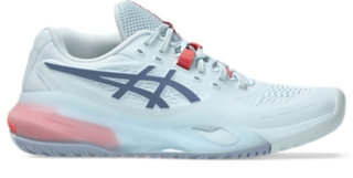 GEL-RESOLUTION X WIDE, White/Monument Blue 1