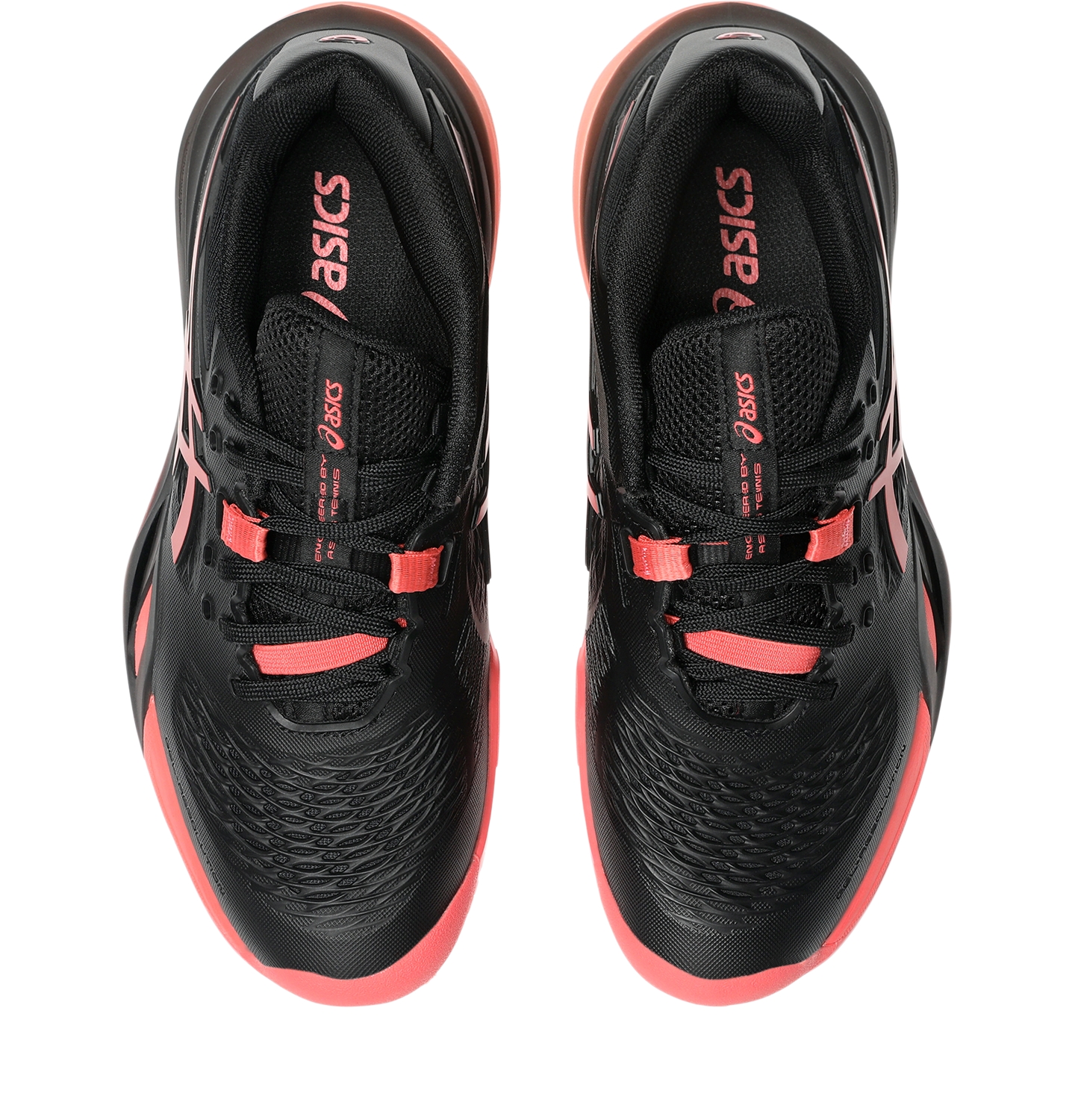 Женские кроссовки ASICS Gel-Resolution X, цвет: Чёрный / Сиена — фото 6