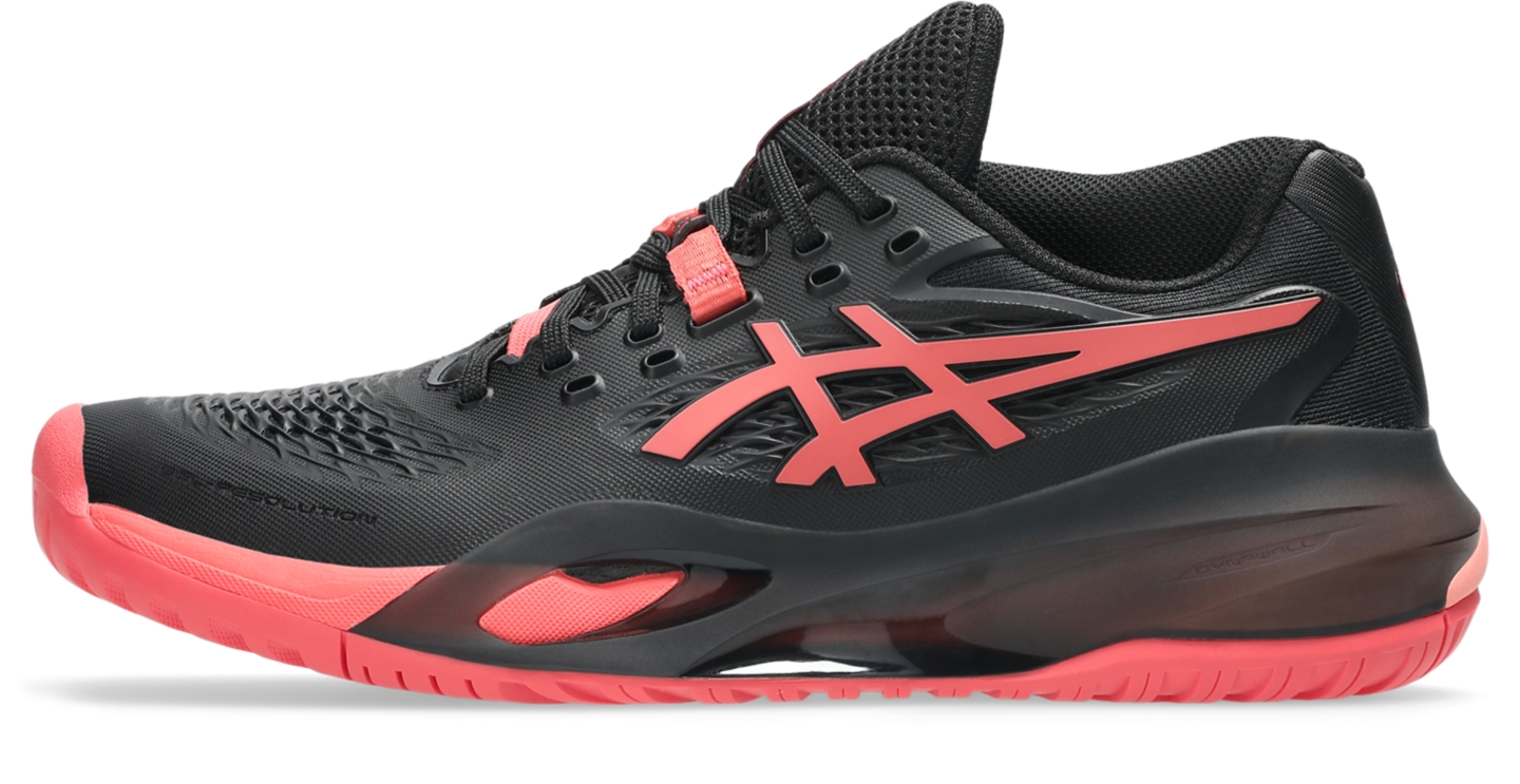 Женские кроссовки ASICS Gel-Resolution X, цвет: Чёрный / Сиена — фото 8
