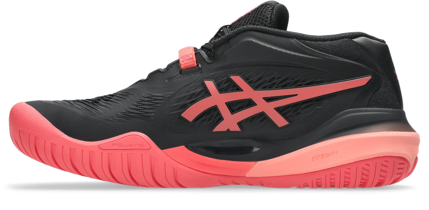 Женские кроссовки ASICS Gel-Resolution X, цвет: Чёрный / Сиена — фото 4