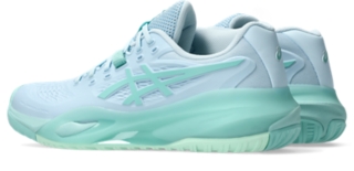 Hình 3 của 8 của Dành cho Nữ LIGHT BLUE/OASIS GREEN GEL-RESOLUTION X Giày Tennis/Pickleball Nữ