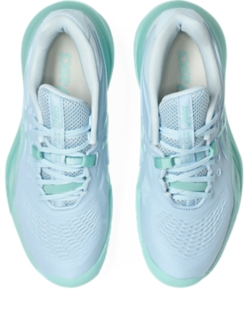 Hình 6 của 8 của Dành cho Nữ LIGHT BLUE/OASIS GREEN GEL-RESOLUTION X Giày Tennis/Pickleball Nữ