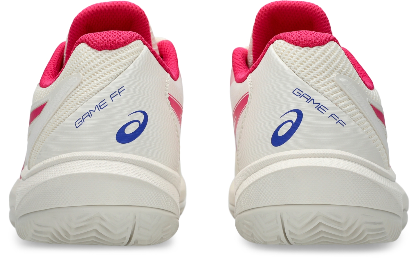 Женские кроссовки ASICS Game FF CLAY/OC, цвет: Кремовый / Яркий розовый — фото 5