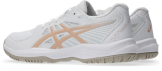 COURT SLIDE 4（オールコート）, White/Cantaloupe 3