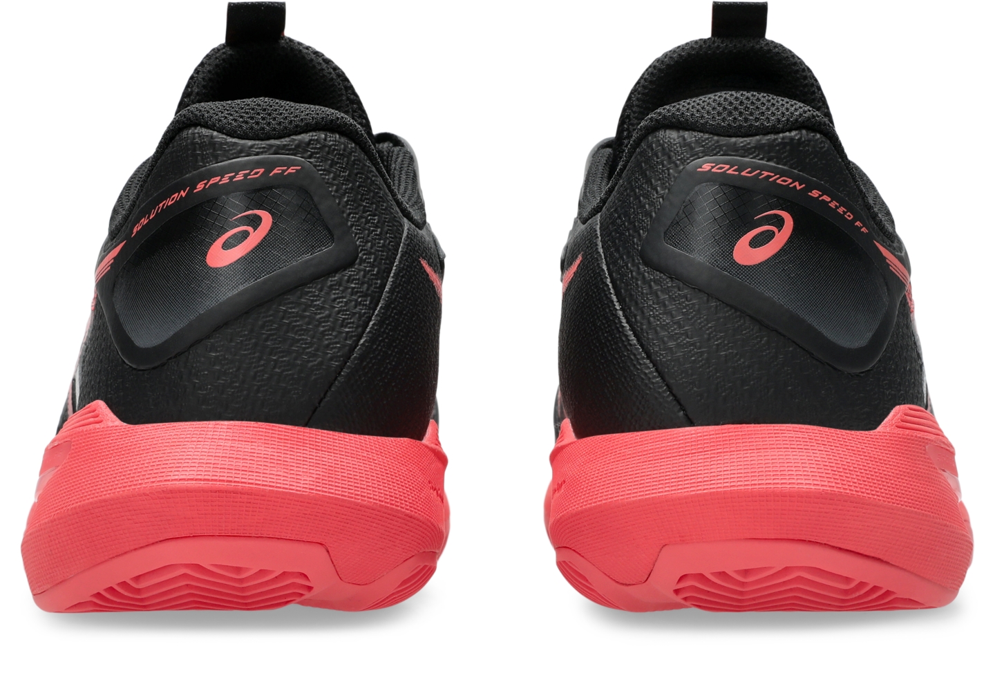 Женские кроссовки ASICS Solution Speed FF 4 Clay, цвет: Чёрный / Сиена — фото 5