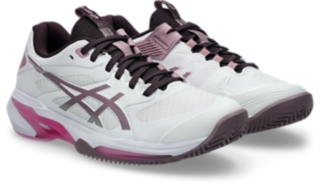 SOLUTION SPEED FF 4 CLAY, White/Dusty Mauve 2