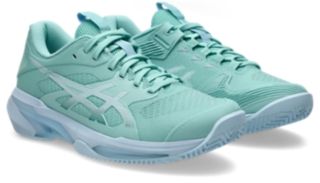 SOLUTION SPEED FF 4 CLAY, Oasis Green/Light Blue 2