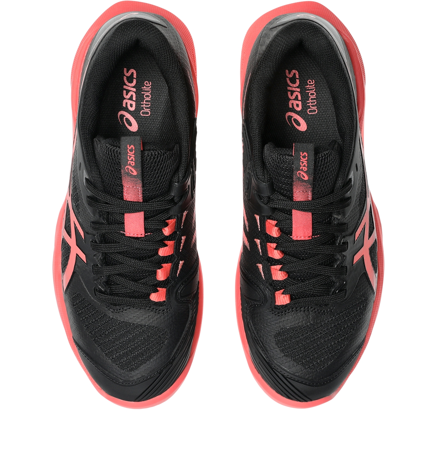 Женские кроссовки ASICS Solution Speed FF 4, цвет: Чёрный / Сиена — фото 6