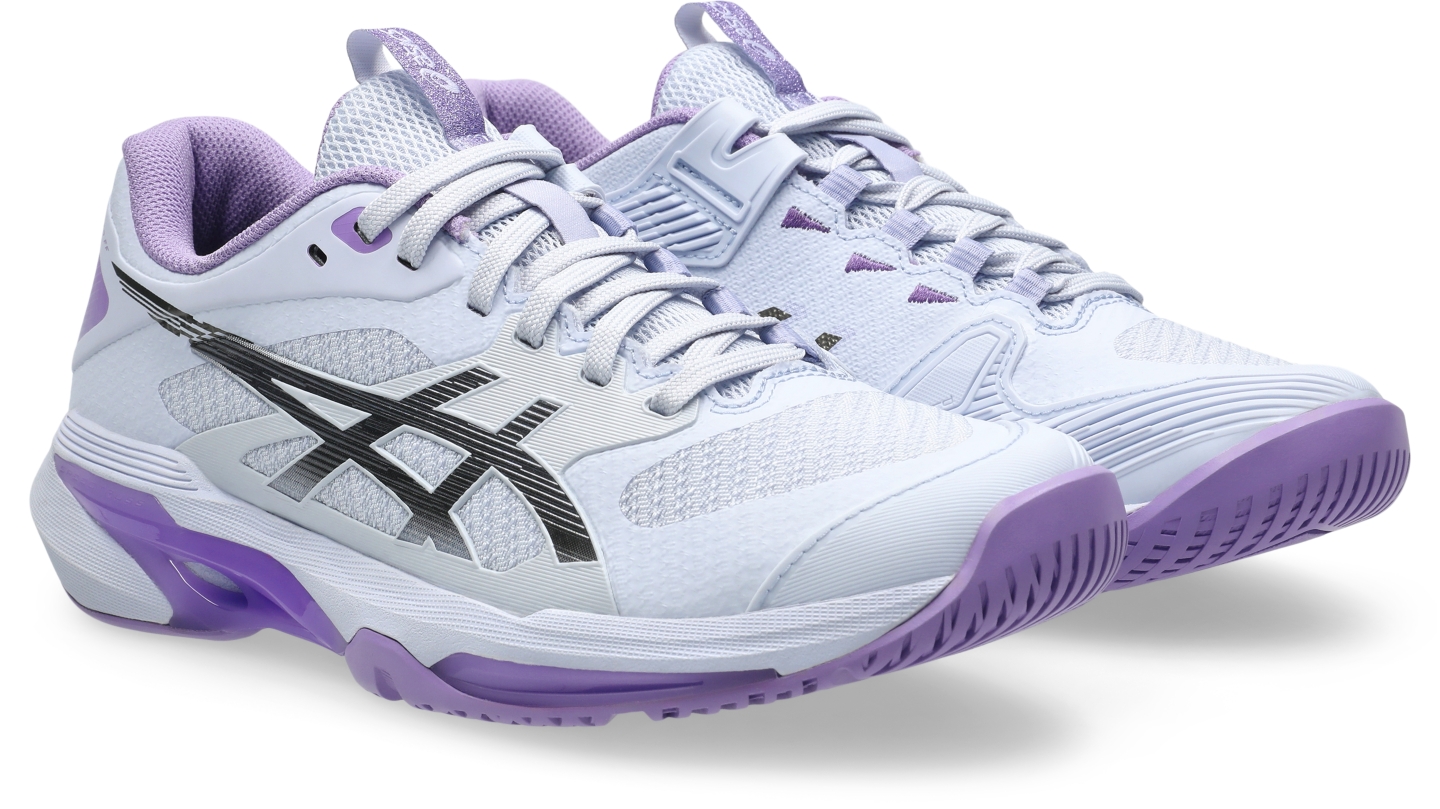 Женские кроссовки ASICS Solution Speed FF 4 Night Energy, цвет: Синий / Графитовый — фото 2
