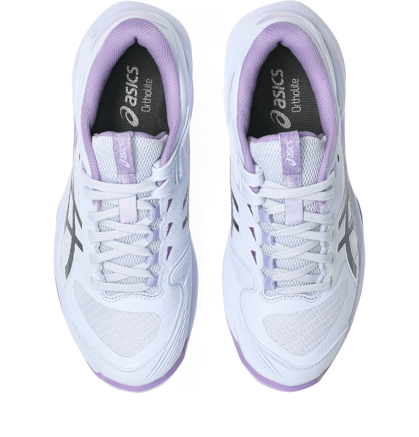 Женские кроссовки ASICS Solution Speed FF 4 Night Energy, цвет: Синий / Графитовый — фото 6