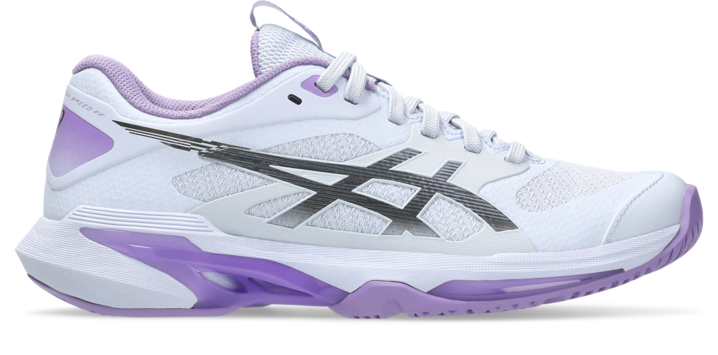 Женские кроссовки ASICS Solution Speed FF 4 Night Energy, цвет: Синий / Графитовый — фото 1