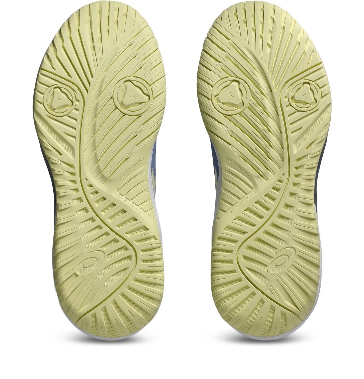 Женские кроссовки ASICS Gel-Dedicate 9 Pickleball, цвет: Индиго / Мягкий жёлтый — фото 7