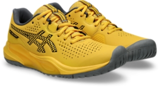 Image 2 of 7 of Women's SAFFRON/STEEL GREY GEL-CHALLENGER 15 Women Tennis Shoes