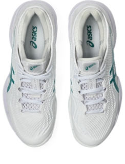Hình 6 của 8 của Dành cho Nữ WHITE/PITCH GREEN COURT FF 3 Giày Tennis/Pickleball Nữ