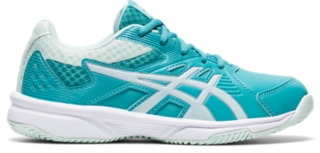 sweat asics junior cyan