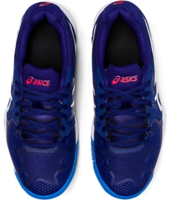 GEL-RESOLUTION 8 GS | DIVE BLUE/WHITE | キッズ テニス シューズ【ASICS公式通販】