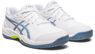 ASICS Kid's Gel-Game 9 Grade School Tennis Shoe, 1.5, Blue Expanse/White :  : Ropa, Zapatos y Accesorios