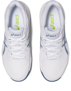 ASICS Kid's Gel-Game 9 Grade School Tennis Shoe, 1.5, Blue Expanse/White :  : Ropa, Zapatos y Accesorios