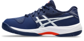 ASICS Kid's Gel-Game 9 Grade School Tennis Shoe, 1.5, Blue Expanse/White :  : Ropa, Zapatos y Accesorios