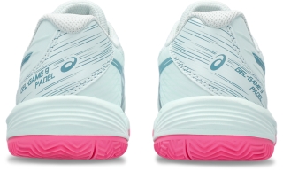 UNISEX GEL-GAME 9 PADEL GS, Soothing Sea/Gris Blue, Running