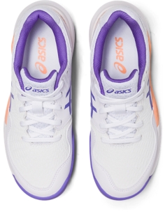 Asics Gel Resolution 9 Women's Tennis Shoes - White/Amethyst