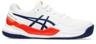 UNISEX GEL RESOLUTION 9 GS White Blue Expanse Tennis ASICS NL