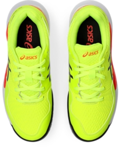 GEL RESOLUTION 9 GS Kids SAFETY YELLOW BLACK Kids Tennis Shoes ASICS Singapore