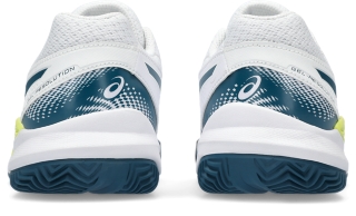 Asics Gel Resolution 9 Men's Tennis Shoes - White/Restful Teal