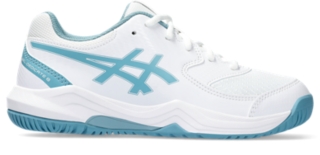 UNISEX GEL-DEDICATE 8 GRADE SCHOOL | White/Gris Blue | Tennis | ASICS