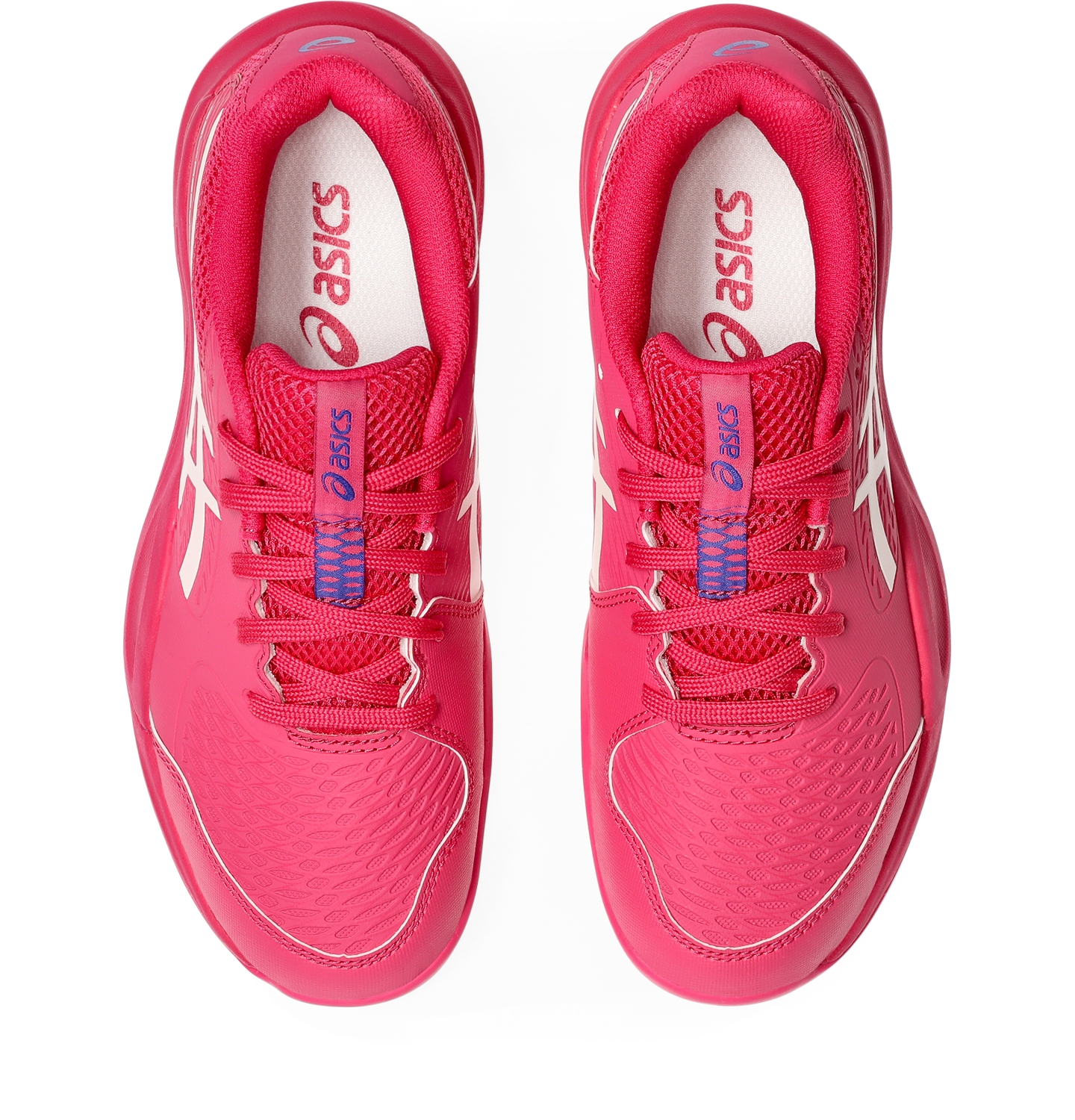 Детские кроссовки ASICS Gel-Resolution X, цвет: Яркий розовый / Кремовый — фото 6