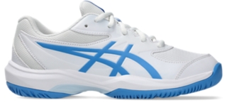 GEL GAME GS Kids White Blue Coast Kinder Tennisschuhe ASICS DE