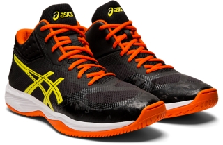 Men's Netburner Ballistic FF MT | Black/Sour Yuzu | Volleyball