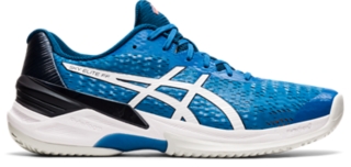 Sky Elite Ff Reborn Blue White メンズ バレーボール シューズ Asics