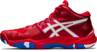 Zapatillas de Voleibol Asics Hombre Oferta - SKY ELITE FF MT TOKYO Naranjas  Rojas Negras