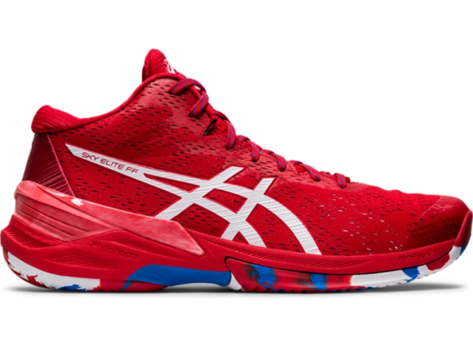 Men's SKY ELITE FF MT L.E. | Classic Red/White | Volleyball Shoes | ASICS